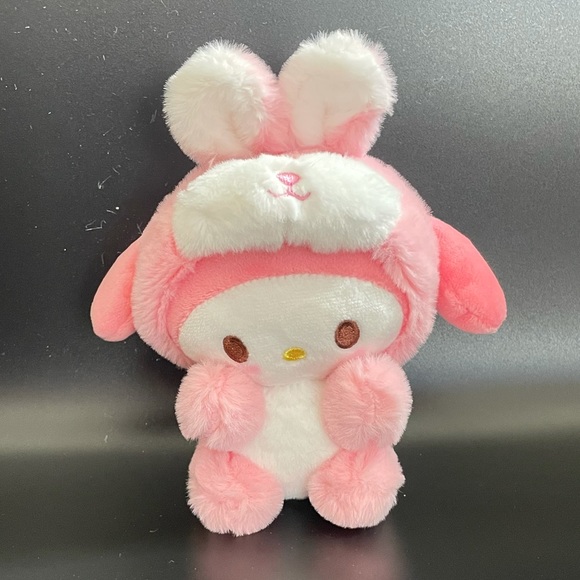 My Melody Plush x Rabbit Cosplay Keychain (6”) - Picture 1 of 7